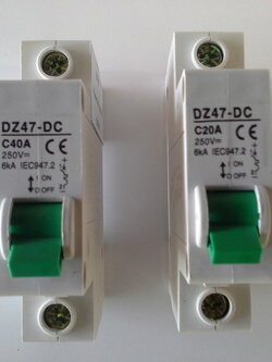 เบรคเกอร์ DC Breaker 20A_40A