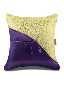 หมอนอิงเอมอร สีม่วงลูกหว้า