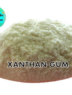 สารสร้างเนื้อเจล แซนแทน กัม Xanthan Gum (ชนิดเจลใส, เนื้อเนียนไม่ยืด)