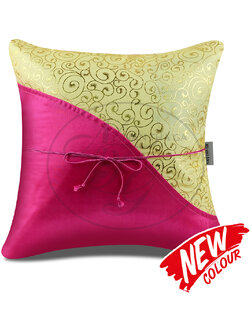 หมอนอิงเอมอร สีชมพูเกสรชมพู่