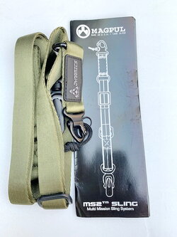 สายสะพาย สีเขียวทหาร magpu ms3 สายไนร่อนแท้แข็งแรงปรับระดับได้ MS2 SLING MULTI MISSION SLING SYSTEM