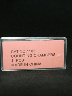 สไลด์นับเม็ดเลือด Counting Chamber