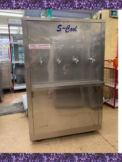 ตุ้น้ำเย็น 4 ก๊อก สแตนเลส