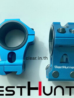 ขากล้องคุณภาพสูง High Profile 11mm Dovetail Scope Mounts Fully CNC Machining Scope Rings