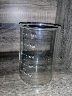 บีกเกอร์แก้ว ขนาด 1000 ml.