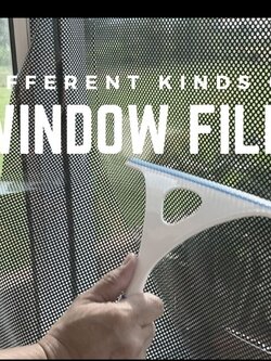 ฟิล์มสุญญากาศ "ซีทรูสีดำ" ขนาดหน้ากว้าง 90cm (ตัดขายขั้นต่ำ 2m) ราคาที่ระบุเป็นความยาว 1 เมตร