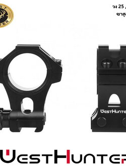 ขากล้องคุณภาพสูง High Profile 11mm Dovetail Scope Mounts Fully CNC Machining Scope Rings