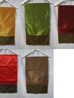 รวมแบบผ้าคาดเตียง ผ้าคาดเตียงลายบาหลี