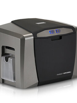 HID Fargo DTC1250e เครื่องพิมพ์บัตรพลาสติก เครื่องพิมพ์บัตรพนักงาน Plastic card PVC printer