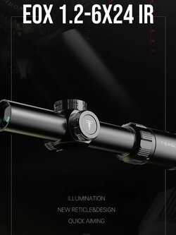 T-EAGLE กล้องกันน้ำ กันกระแทก EOX PRO 1.2-6X24 IR