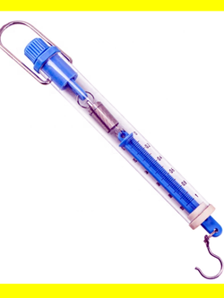 เครื่องชั่งสปริงพลาสติกขนาด500กรัม/5N.