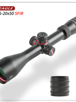 กล้องติดปืน กันน้ำ กันกระแทก T-EAGLE ER 5-20X50SFIR SCOPE