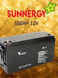 แบตเตอรี่ขนาด 150Ah 12V ชนิด Deep Cycle - AGM