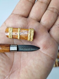 มีดจิ๋ว มีดมงคลเหล็กน้ำพี้ 100%