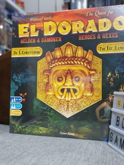 The Quest for El Dorado: Heroes & Hexes expansion บอร์ดเกมภาคเสริม ของแท้