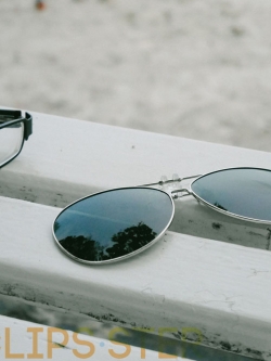 คลิปออนกันแดด Clipsster รุ่น Aviaster C เลนส์เขียว กรอบเงิน