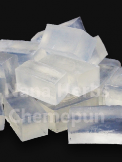 เบสสบู่กลีเซอรีนธรรมชาติ แบบใส Natural Translucent Glycerine Soap Base (SLS,SLES FREE) 1-10 Kg.