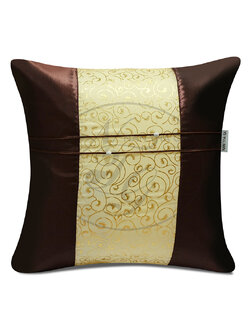 หมอนอิงมงคลคชพงศ์ สีน้ำตาไหม้