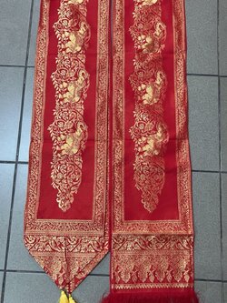 ผ้าคาดเตียงลายช้างเล็ก