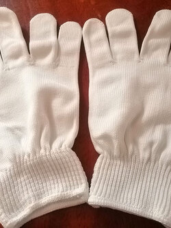 ถุงมือผ้าฝ้ายขนาดฟรีไซด์