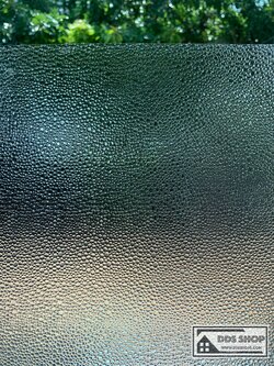 PVC สูญญากาศติดกระจกป้องกัน UV "Frosted 3D Film" หน้ากว้าง 90 cm x 100cm