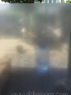 PVC สูญญากาศติดกระจก "Static Cube" หน้ากว้าง 90 cm x 100cm