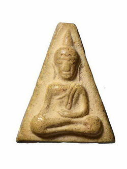 นางพญา หลวงปู่จันทร์ วัดศรีเทพ ปี2500 เนื้อผงโสฬสมหาพรหม นครพนม 63050638