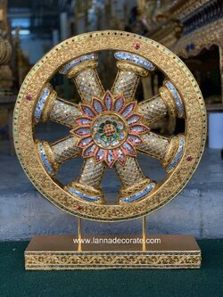 ธรรมจักรลายดอกทานตะวัน