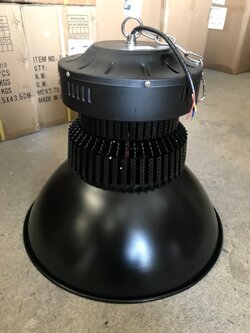 ไฟไฮเบย์ LEDอลูมิเนียม IP44 150วัตต์ จำนวน 1 โคม