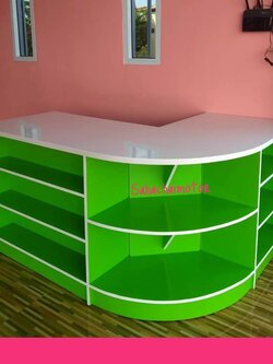 เคาน์เตอร์แคชเชียร์ แบบโค้ง