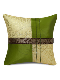 หมอนอิงเทพกุชร สีเขียวไพร