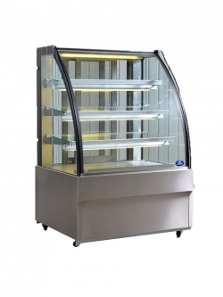 SANDEN INTERCOOL SKK-0907Z ตู้โชว์เค้ก กระจกโค้ง แบบ 3 ชั้น