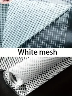 สติ๊กเกอร์มีกาว "ซีทรูสีขาว Whitedot" ขนาดหน้ากว้าง 90cm (ตัดขายขั้นต่ำ 2m) ราคาที่ระบุเป็นความยาว 1 เมตร