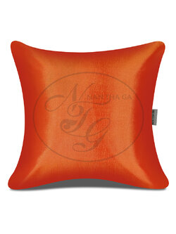 หมอนอิงทูโทนสีไทยโทน สีส้มดอกกรรณิการ์