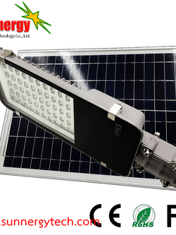 โคมไฟ LED Solar Street Light ขนาด 100W รุ่น STCLF-SLS100W