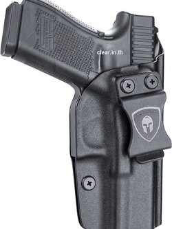 ซองพกใน Glock17 19 26 44 45 Gen(1-5) & Glock 23 32 Gen(1-4) IWB Kydex Holster, Right Hand USA WARRIORLAND holster