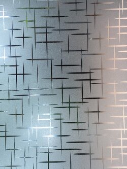 PVC สุญญากาศติดกระจก "Static V" หน้ากว้าง 90cm x 100cm