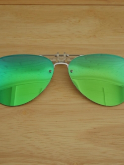 คลิปออนกันแดด Clipsster รุ่น Aviaster B เลนส์สีปรอทเขียว