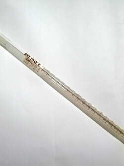 ปิเปตแก้วแบบมีขีด 10 ซีซี