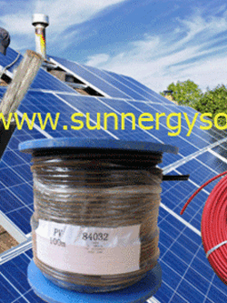 สายไฟโซล่าเซลล์ 2.5mm/4mm/6mm