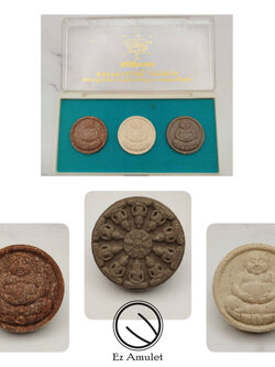 พระสังกัจจายน์ 1ชุด 3 องค์ หลวงพ่อสวัสดิ์ วัดศาลาปูน