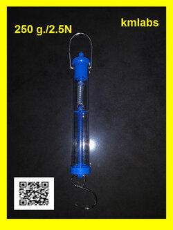 เครื่องชั่งสปริงขนาด 250 กรัม/2.5N.