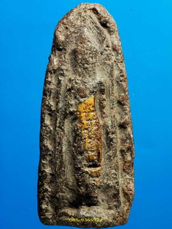 พระร่วงยืนประทานพร ทาบรอนด์ทองเก่าจากวัดมาเดิมๆ หลวงพ่อยิ้ม วัดเจ้าเจ็ด เนื้อดิน อยุธยา