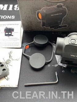 Vector Optics Harpy Red Dot Sight w/ QD Riser Mount for Outdoor Optics Scope กล้องจุดแดง เรทดอท สวยๆทนใด้ถึง ลูกซอง12GA ขวัญใจ derya