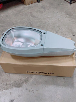 โคมหลังเต่าPhilips SON-T 1000W E40 ทรงกระบอก แป๊ป-ขาจับ เหล็กหนา รวมหลอดอุปกรณ์ครบชุด จำนวน บรรจุ 1 โคม/ลัง