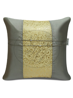 หมอนอิงมงคลคชพงศ์ สีเทาสวาด