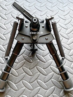 ขาทรายปลดเร็ว 6"-9" สำหรับใส่ตอหูกระวิน แบบปรับองศาใด้ วัสดุเป็นโลหะหนา