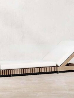 เตียงอาบแดดไม้สัก รุ่น SUNBED WHITE GRAY06