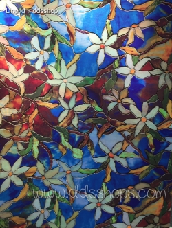 PVC สูญญากาศติดกระจก "Colorful Classic II" หน้ากว้าง 90 cm x 100cm