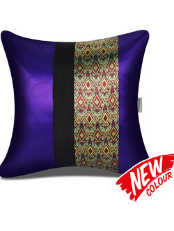 หมอนอิงนิวบาหลี สีม่วงแก่